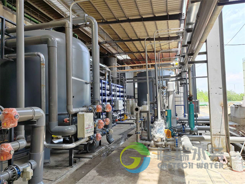 湖北某新能源企業(yè)100th除鹽水項目